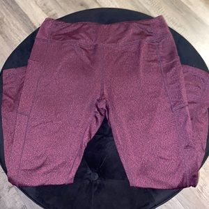 Super Soft burgundy leggings